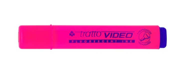 Zakreślacz Tratto Video fuchsia  830207 Fila
